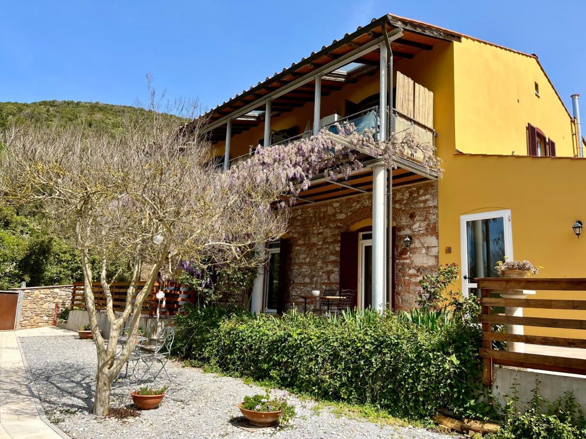 B&B La Fucinaia Pet Friendly Adults Only Campiglia Marittima Exterior photo